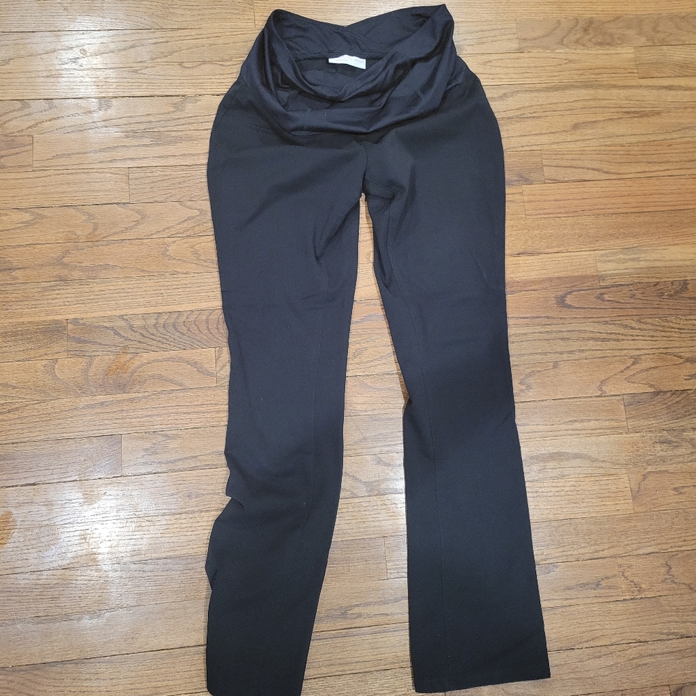Black maternity pants